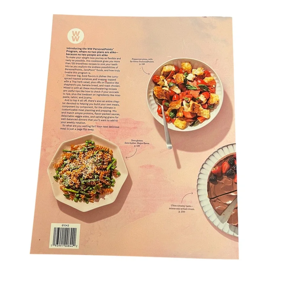 WW The‎ Personal Points Cookbook 125 Delicious Recipes Weight Loss Healthy